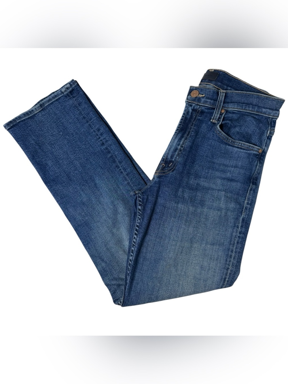 MOTHER The Mid Rise Rider Ankle Jeans Size 27 Right On